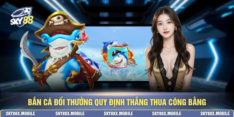 Bắn cá đổi thưởng quy định thắng thua công bằng