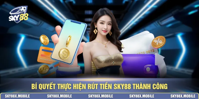 Bí quyết thực hiện rút tiền SKY88 thành công