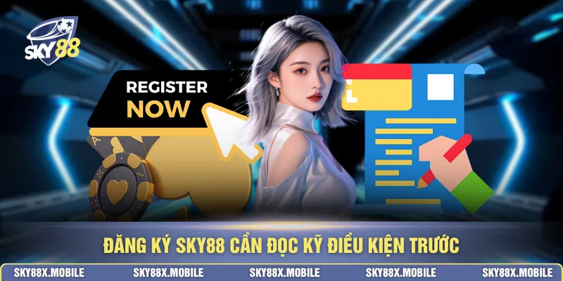 Đăng ký SKY88 cần đọc kỹ điều kiện trước
