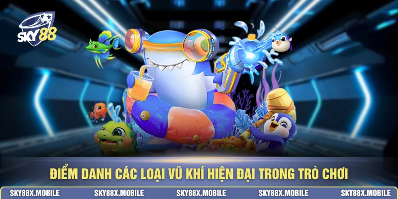 Điểm danh các loại vũ khí hiện đại trong trò chơi